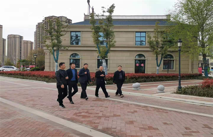 踐行承諾  務實管理  樹立標桿 ——阜南縣房地產市場專項檢查組赴名邦運河印象項目檢查側記
