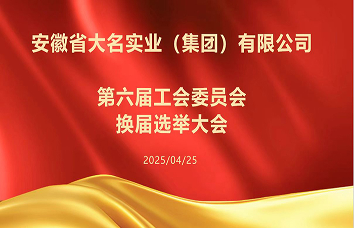大名集團(tuán)第六屆工會委員會換屆選舉大會順利召開